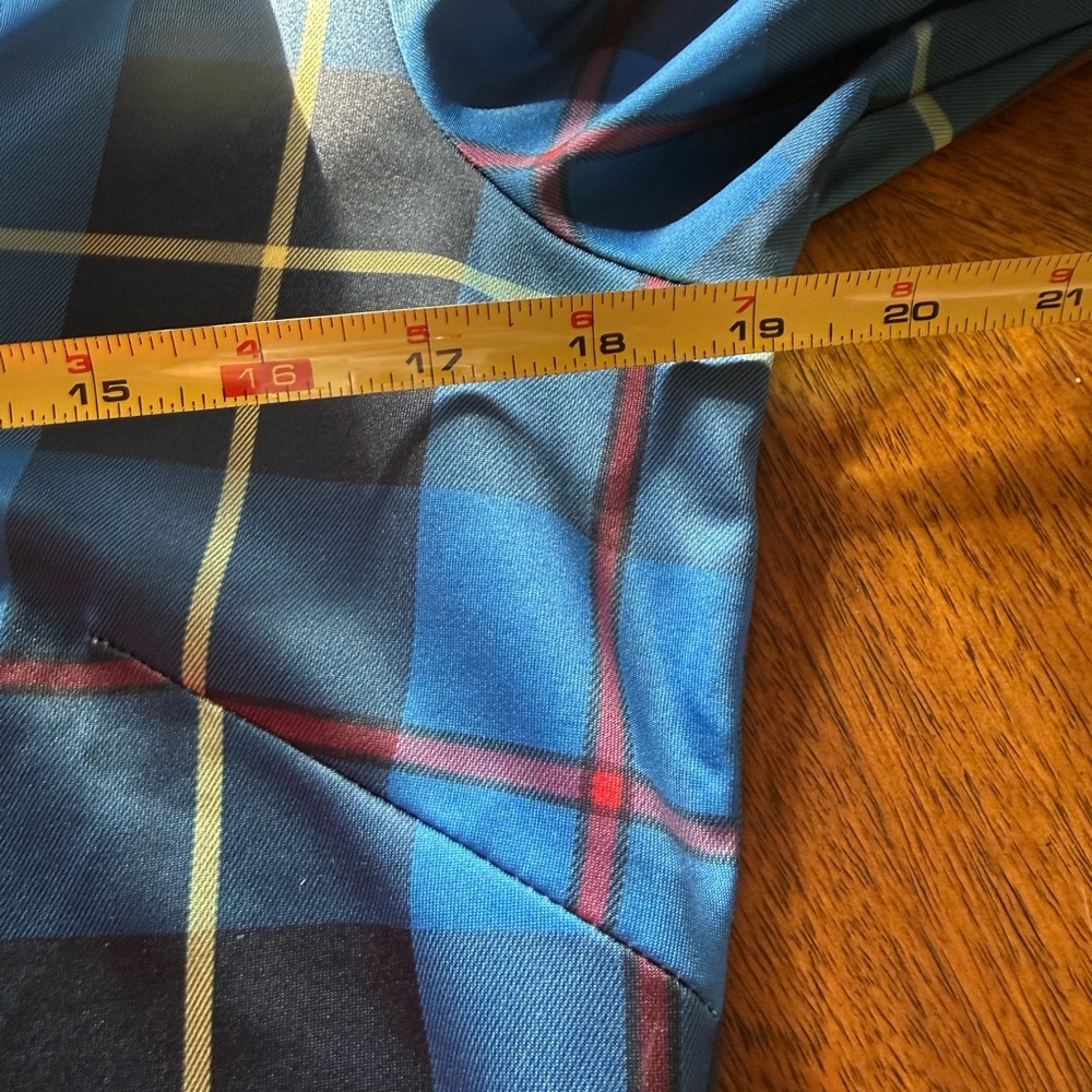 Gretchen Scott Designs Blue and Yellow Plaid Dress - Picture 4 of 5